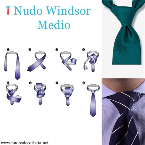 nudo medio windsor|Nudos de corbata. Nudo Medio Windsor